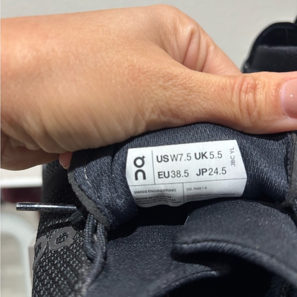 On Cloud-Cloud Nova Black Athletic Shoes - Picture 5 of 5